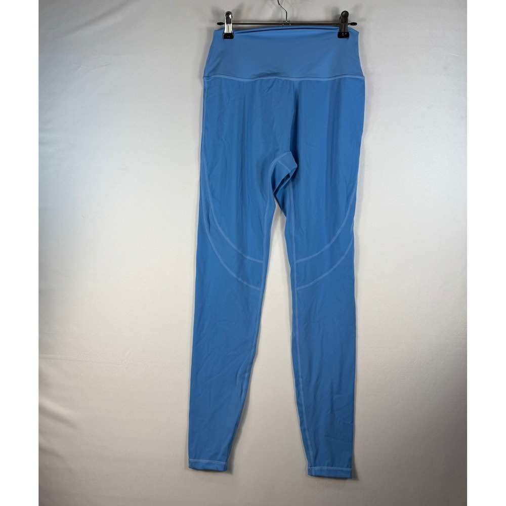 Buffbunny Collection Blue High Waisted Athletic Leggings Large